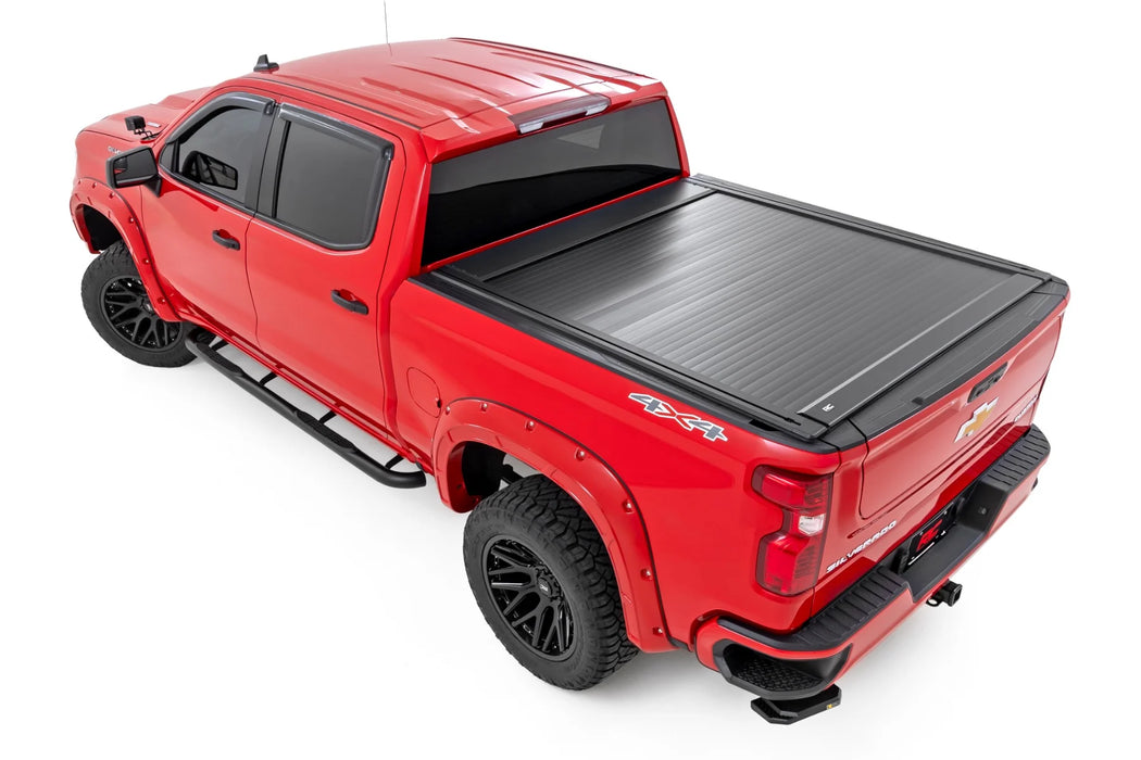 Manual Retractable Bed Cover for 2019-26 Silverado, Sierra 1500