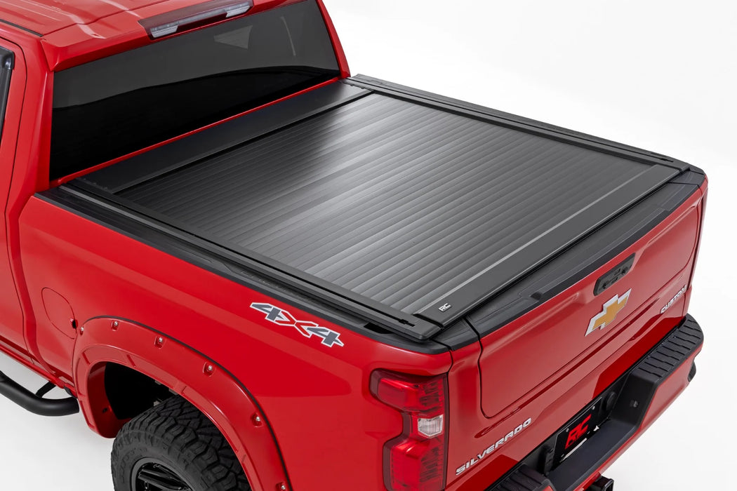 Manual Retractable Bed Cover for 2019-26 Silverado, Sierra 1500