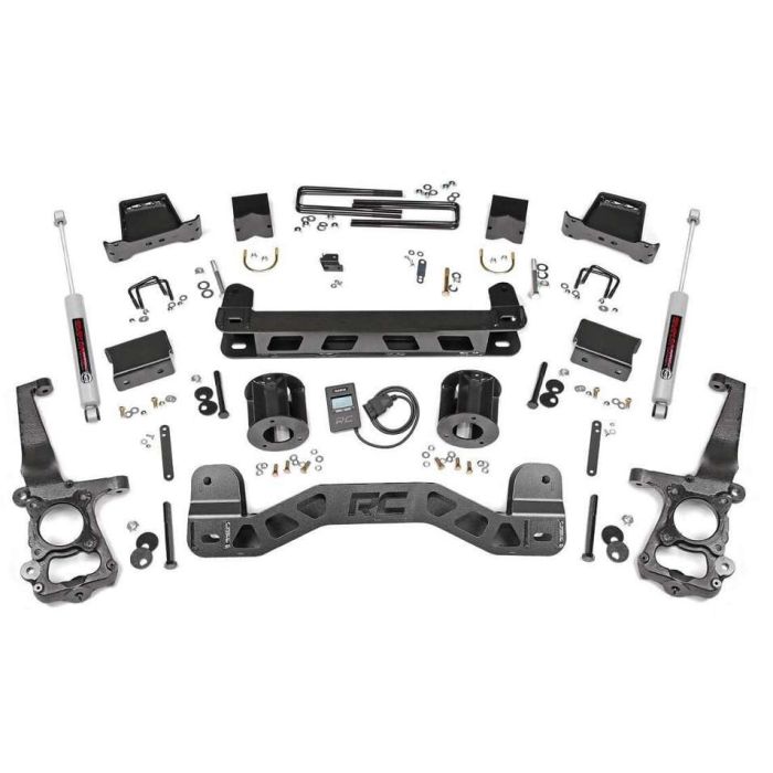 2015-20 2WD Ford F150 6" lift kit, N3 Nitro shocks