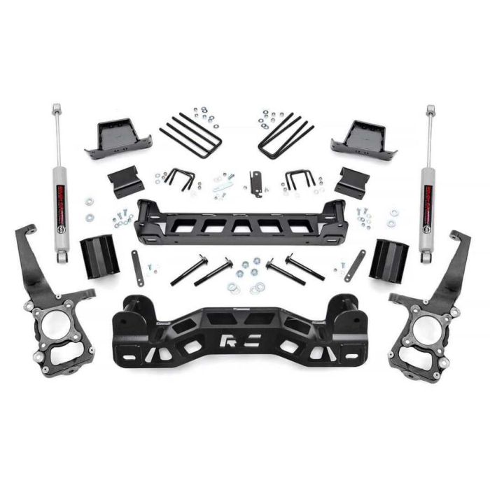 2011-14 2WD Ford F150 6" lift kit, N3 Nitro shocks