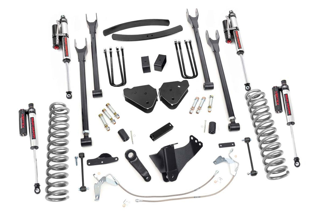 2008-10 4WD Ford F250, F350 Super Duty Diesel 6" 4-Link lift kit