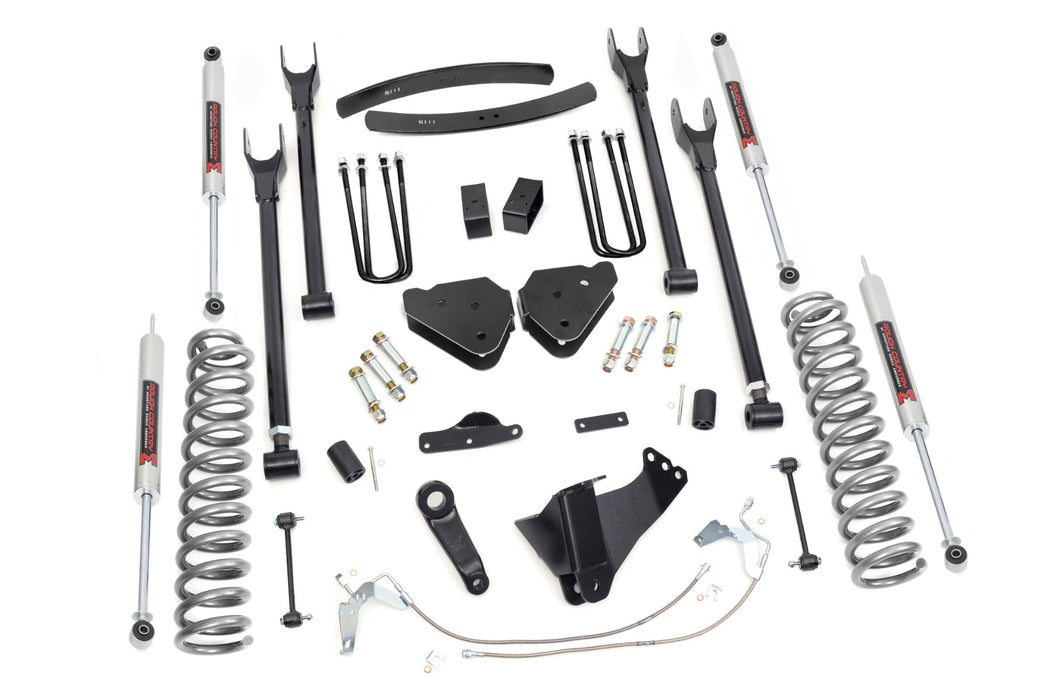 6" 4-Link lift kit 2008-10 4WD Ford F250, F350 Super Duty Gas