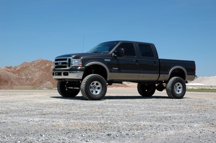 2005-07 4WD Ford F250, F350 Super Duty 8" 4-Link lift kit