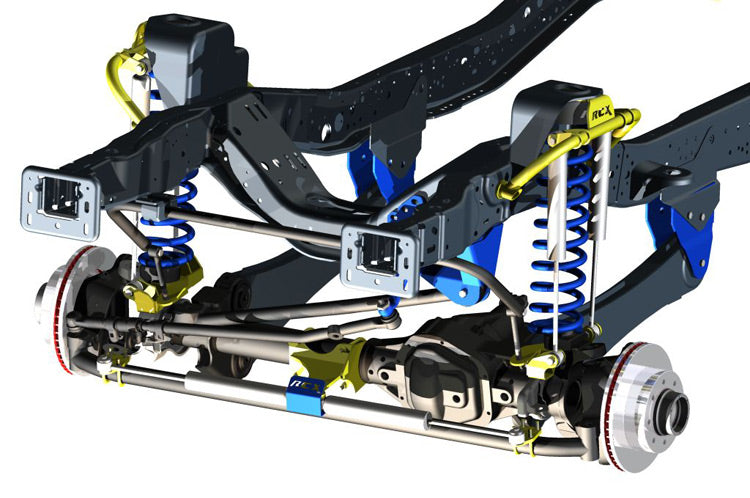 2005-07 4WD Ford F250, F350 Super Duty 6" lift kit