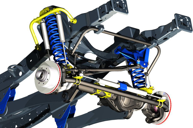2005-07 4WD Ford F250, F350 Super Duty 6" lift kit
