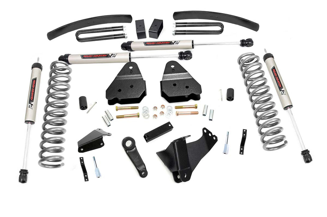 2005-07 4WD Ford F250, F350 Super Duty 6" bracket lift kit