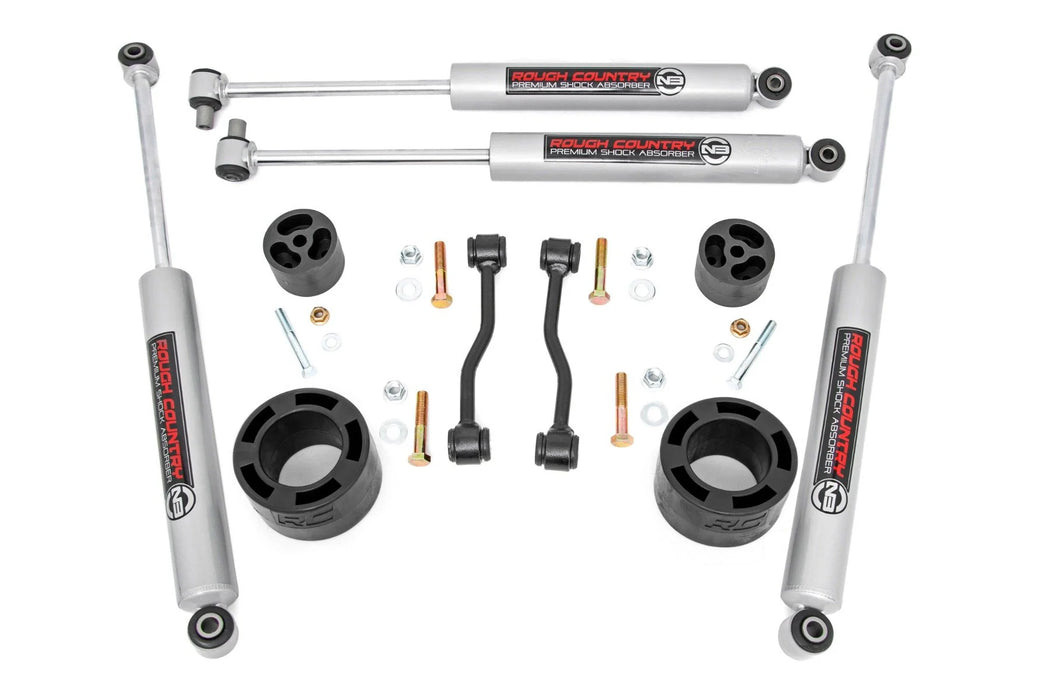2.5" lift kit for 2024-25 Jeep Gladiator JT, Rubicon by Rough Country