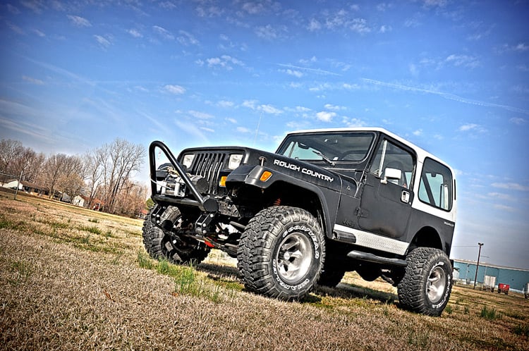 1987-95 Jeep Wrangler YJ 4" lift kit