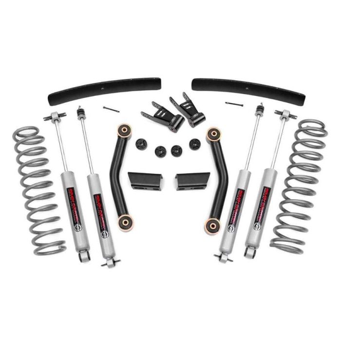 1986-92 Jeep Comanche MJ 4.5" lift kit, N3 Nitro shocks