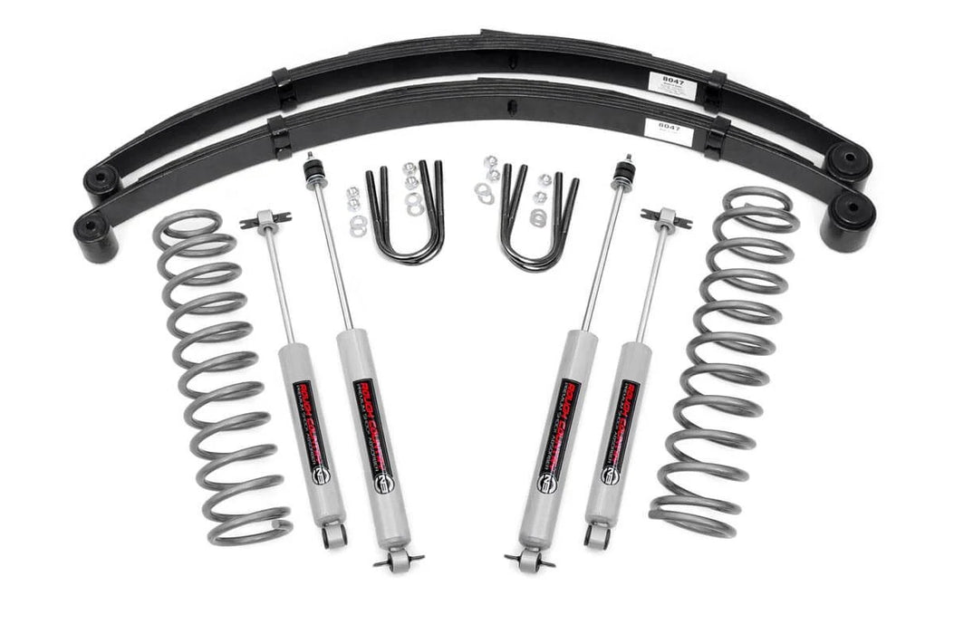 1984-01 2&4WD Jeep Cherokee XJ 3" standard lift kit