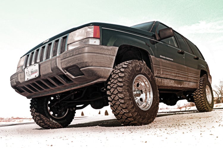 1993-98 Jeep Grand Cherokee ZJ 3.5" budget lift kit