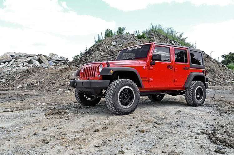 2007-18 Jeep Wrangler 1.75" Spacer lift kit