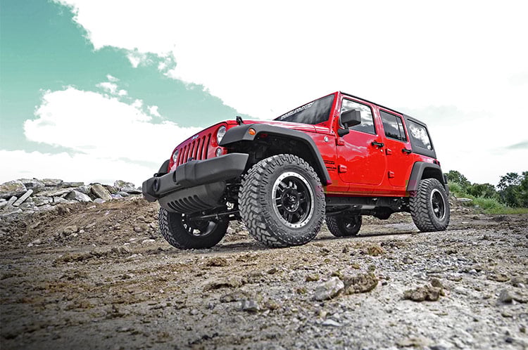 2007-18 Jeep Wrangler 1.75" Spacer lift kit