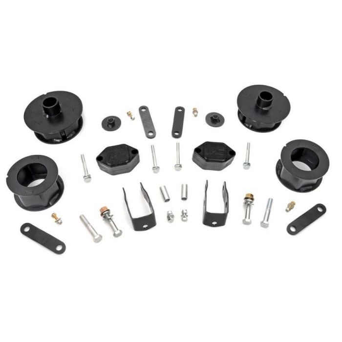 2007-18 Jeep Wrangler  2.5" Spacer lift kit, shock extensions