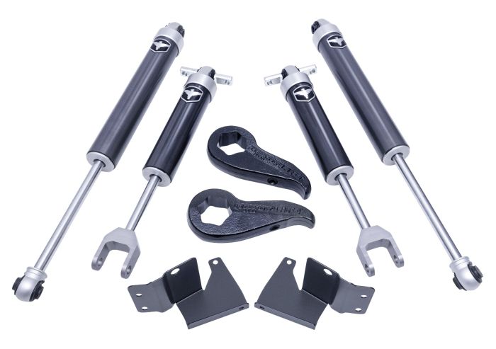 2" Leveling Kit w/Falcon 2.1 shocks 2020-26 Silverado, Sierra 2500HD, 3500HD