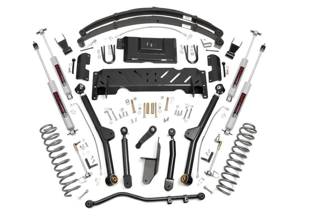 1984-01 4WD Jeep Cherokee XJ 6.5" Long Arm system, rear springs