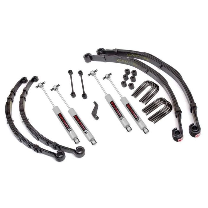 4" lift kit for 1982-86 Jeep CJ5, CJ7 and CJ8 4WD
