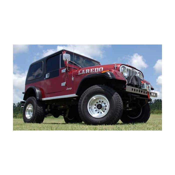 4" lift kit for 1982-86 Jeep CJ5, CJ7 and CJ8 4WD
