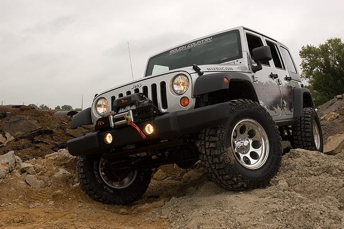 4" lift kit for 2007-18 Jeep Wrangler Unlimited