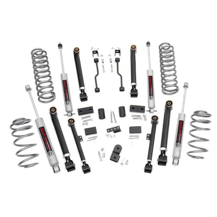 1993-98 Jeep Grand Cherokee ZJ 4" X-Xeries lift kit, N3 Nitro shocks