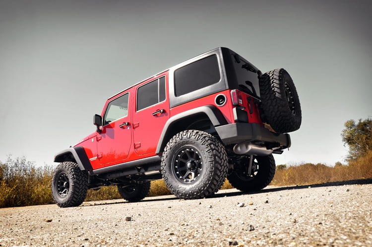 2007-18 Jeep Wrangler Unlimited 3.5" Control Arm Drop lift kit