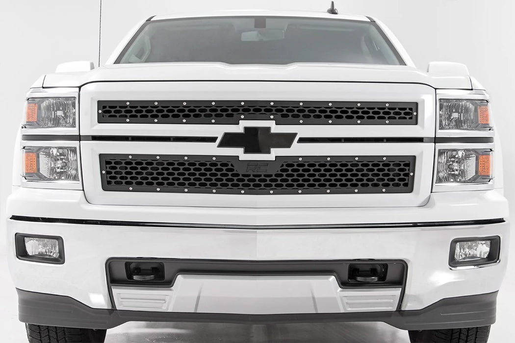 2014-15 2&4WD Chevy Silverado 1500 Mesh Replacement Grille