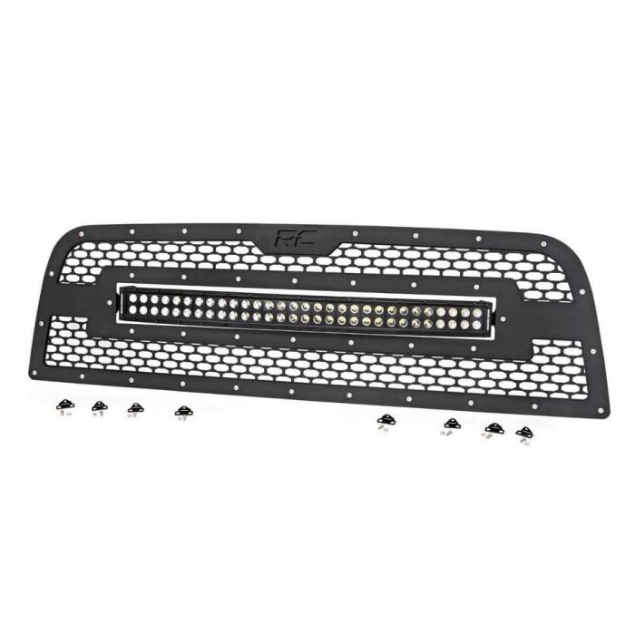 2013-18 2&4WD Ram 2500, 3500 30" CREE LED Dual Row Mesh Grille Kit
