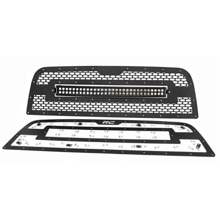 2013-18 2&4WD Ram 2500, 3500 30" CREE LED Dual Row Mesh Grille Kit