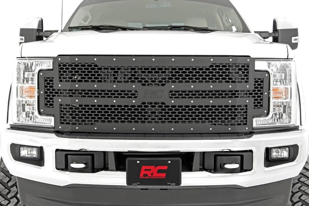 2017-19 2&4WD Ford F250, F350 Mesh Grille