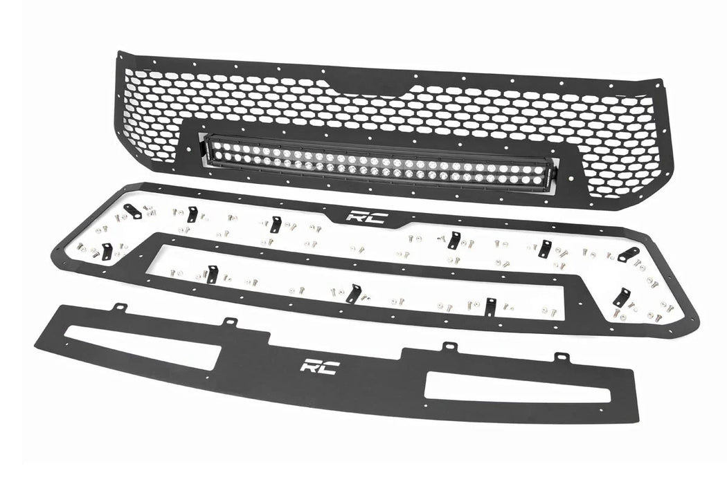 2014-17 Toyota Tundra Mesh Grille with 30" Dual Row LED lights