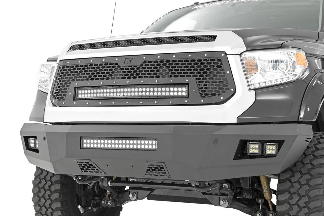 2014-17 Toyota Tundra Mesh Grille with 30" Dual Row LED lights