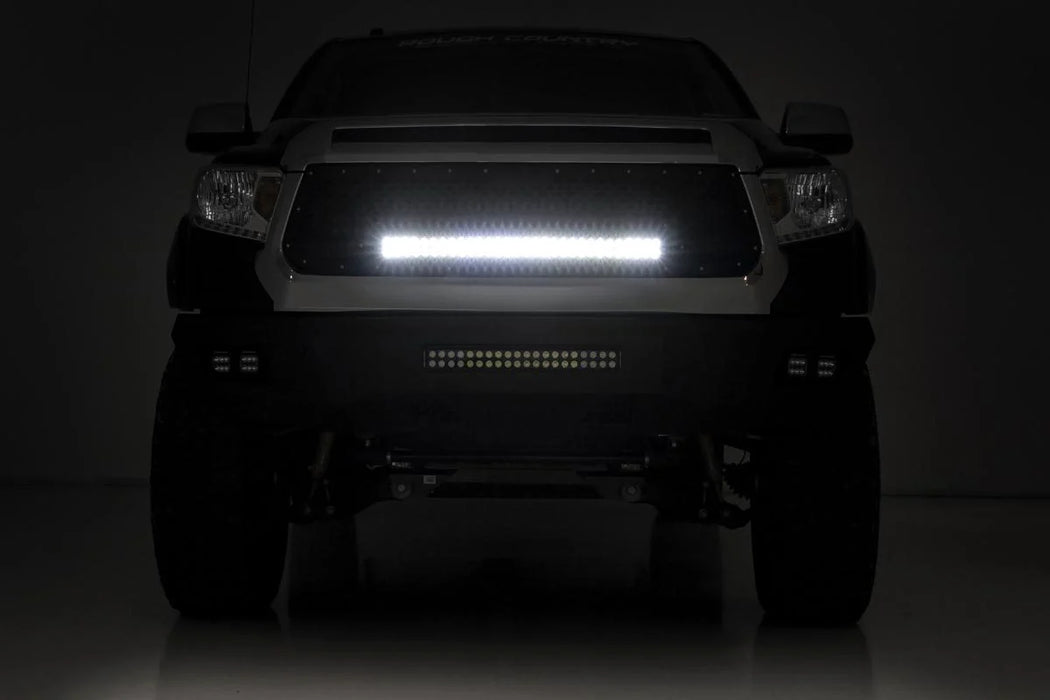 2014-17 Toyota Tundra Mesh Grille with 30" Dual Row LED lights