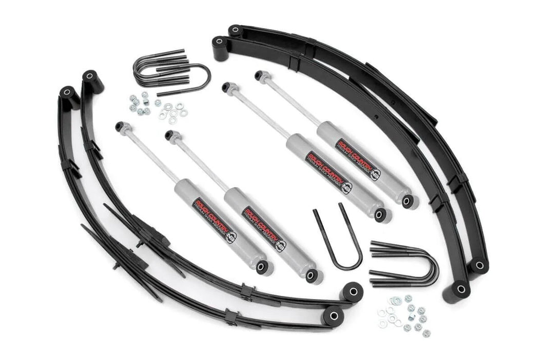1968-80 4WD FJ40 Toyota Landcruiser 4" lift kit, N3 Nitro shocks