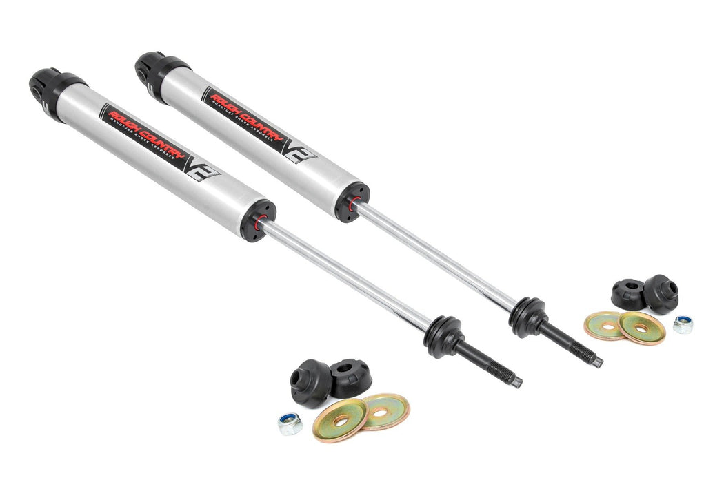Rough Country V2 Monotube Shocks, Pair
