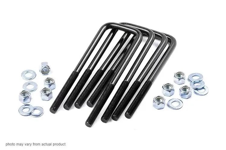 U-bolt kit w/hdwe 5/8 X 3 X 8.5, Round