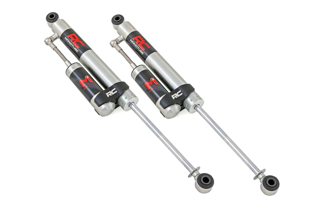 0-4" Rear Pair Rough Country M1R Monotube, 07-25 Silverado Sierra 1500 4WD 2WD