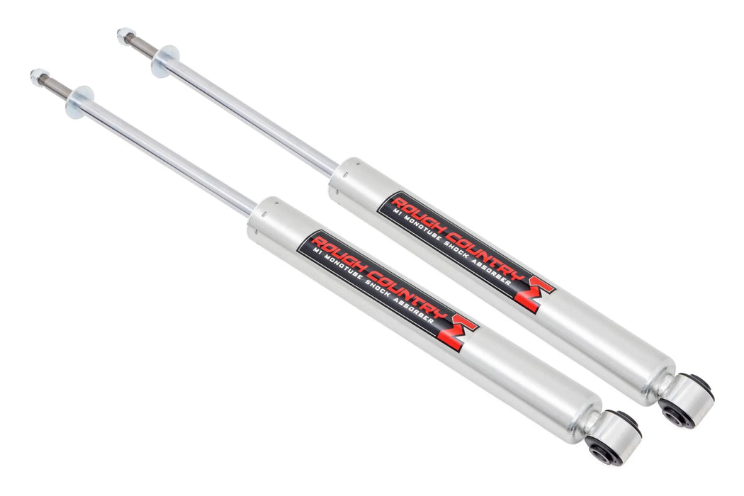 0-4" Rear Pair Rough Country M1 Monotube Shocks, 14-26 Ram 2500 4WD 2WD
