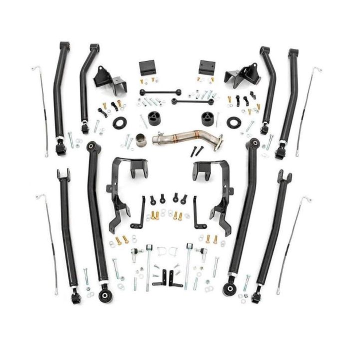 2007-18 Jeep Wrangler Unlimited 4" Long Arm Upgrade Kit