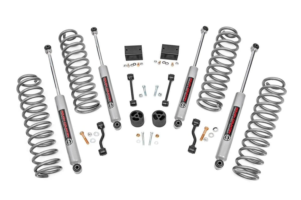 2.5" COIL lift kit for 2024-25 Jeep Wrangler JL 2 Door by Rough Country