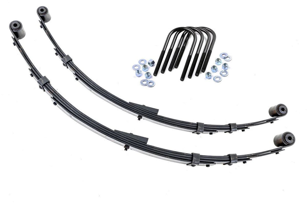 1987-95 Jeep Wrangler YJ pair of rear leaf springs & ubolts 4"