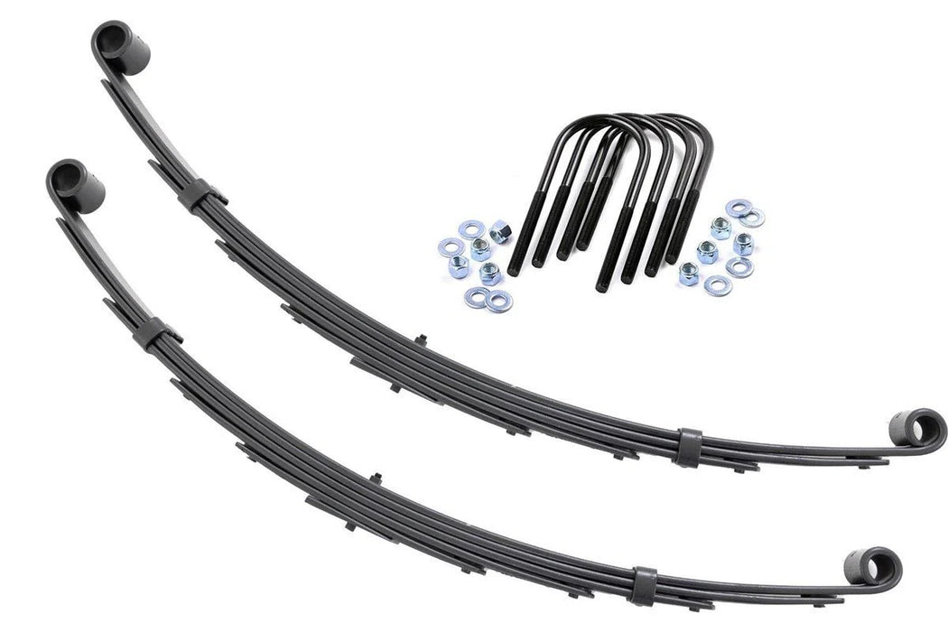 6" Front Leaf Spring PAIR for 1973-91 Chevy, GMC Pickup, Blazer, Jimmy