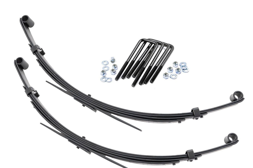 1979-85 Toyota Pickup pair of rear leaf springs & ubolts 2"