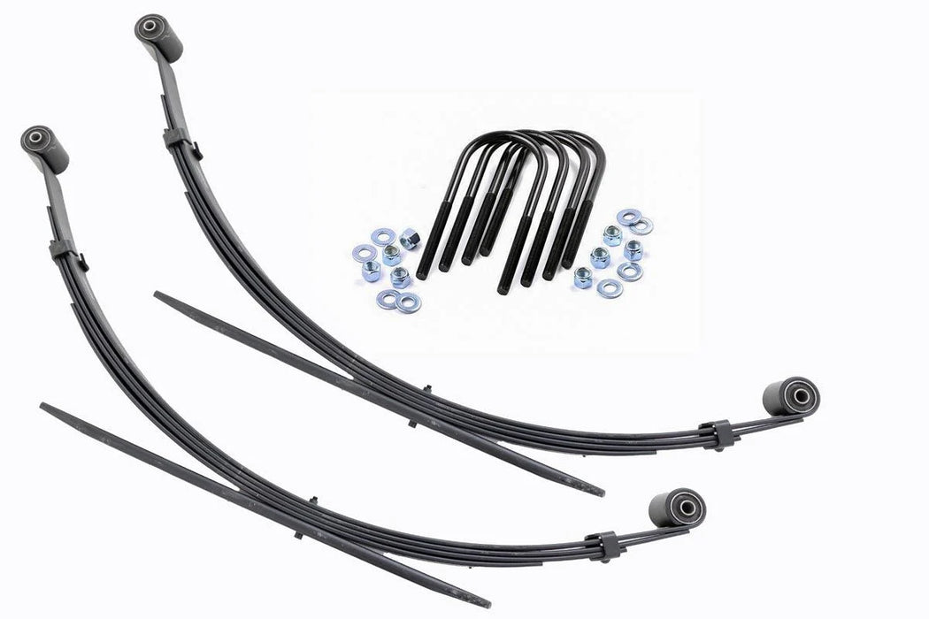 1999-04 F250, F350 pair of rear leaf springs & ubolts, 3" No Duallys