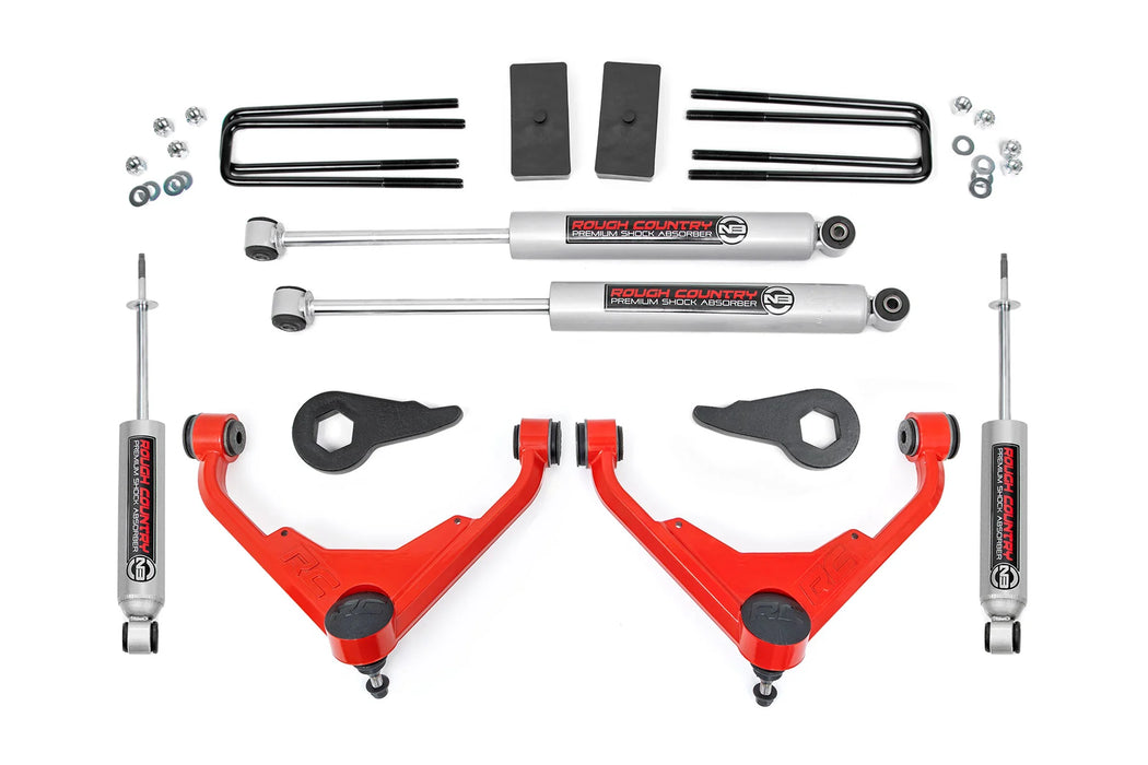 3" lift kit for 99-10 Silverado, Sierra, Suburban, Yukon XL 2500, 2500HD, 3500, 3500HD