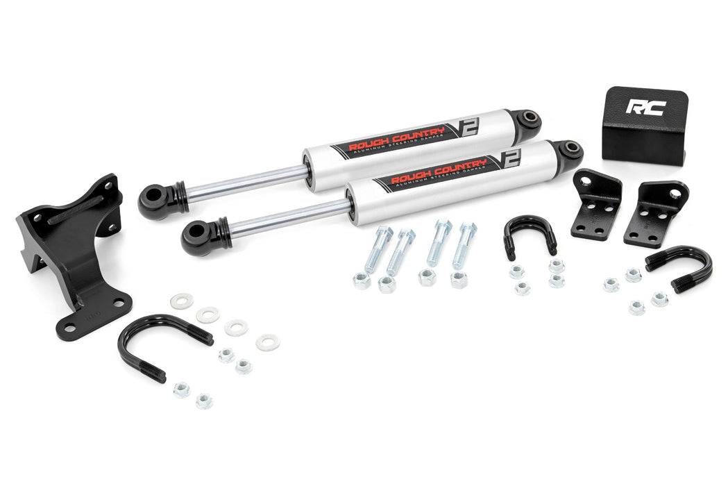 V2 Dual Steering Stabilizer Kit