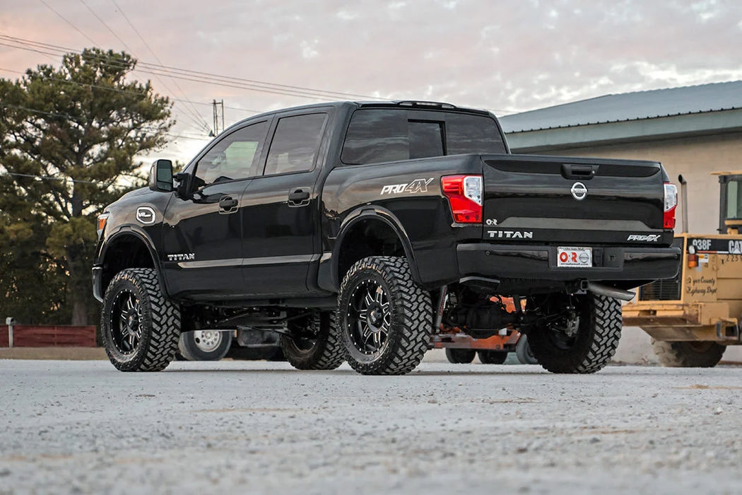 2017-23 4WD Nissan Titan 6" lift kit, N3 Nitro shocks