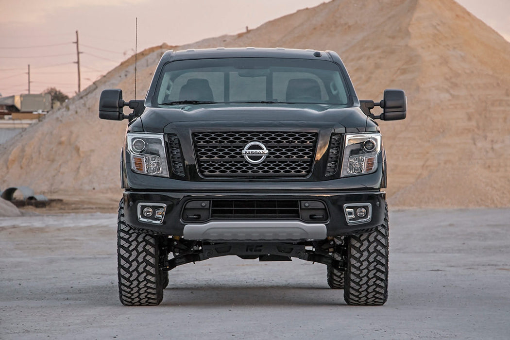 2017-23 4WD Nissan Titan 6" lift kit, N3 Nitro shocks
