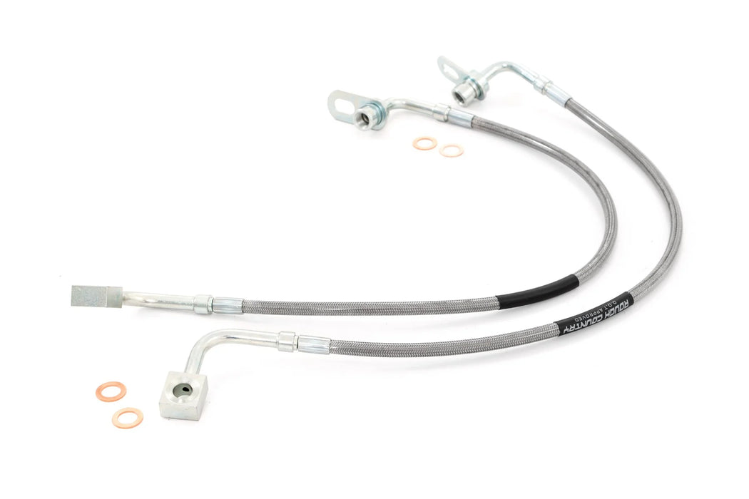 2019-24 Ram 1500 4WD front brake lines 6" Lift