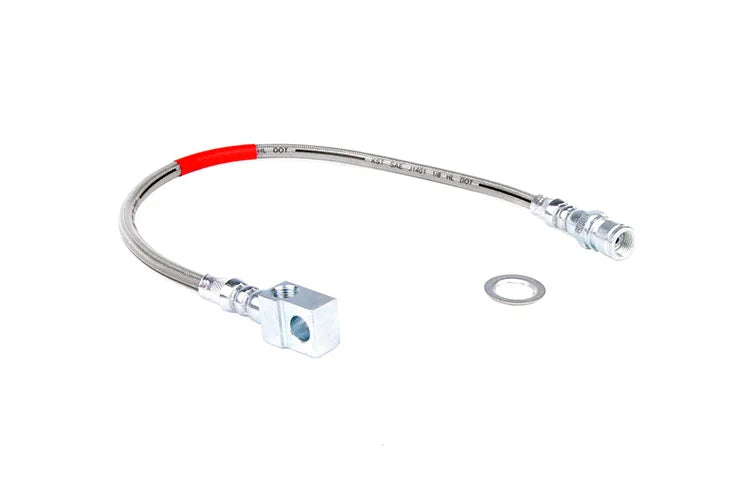 1971-91 4WD Chevy, GMC 1/2T, 3/4T Pickup, SUV stainless steel brake lines, rear 4-6"