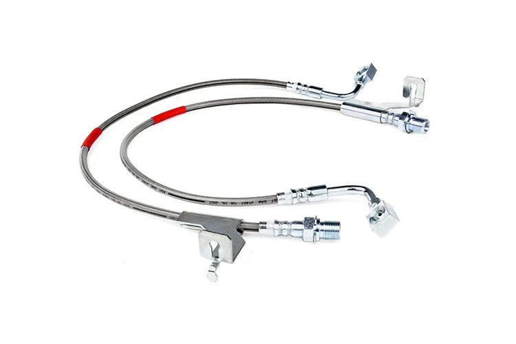 1987-91 4WD Chevy, GMC 1/2T, 3/4T Pickup, SUV stainless steel brake lines, front